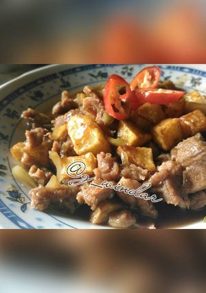 Foto resep Daging masak saus tiram madu