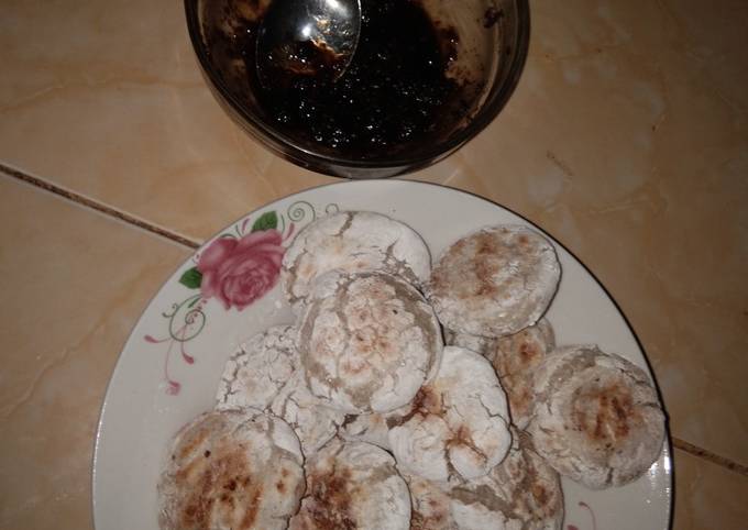 Pempek panggang mantap