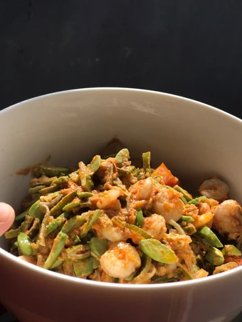 Easy Way Prepare Sambal Udang Pete the Perfect So Delicious