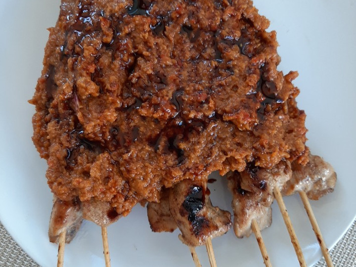  Resep mudah buat Sate Ayam Bumbu Kacang Simple  nagih banget