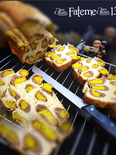 عکسی از دستور نان صبحانه پلنگی