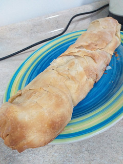 Una foto de Strudel de Manzana 🍎 con Masa Philo