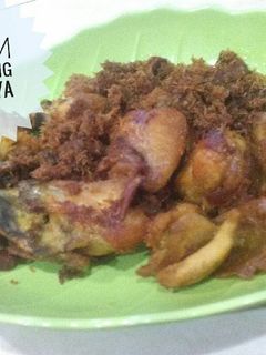 Foto resep Ayam serundeng (kelapa lengkuas)
