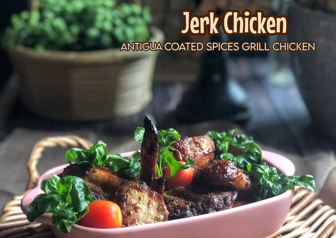 Cara Gampang Menyiapkan Jerk Chicken 🇦🇬 Anti Gagal