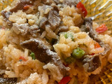Arroz frito (con lo que había en la heladera)