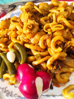 عکسی از دستور ماکارونی مجبوسی