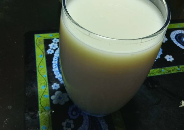Easiest Way to Refreshing Delicious Banana flavoured milk