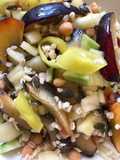 Plum and Yellows Salad