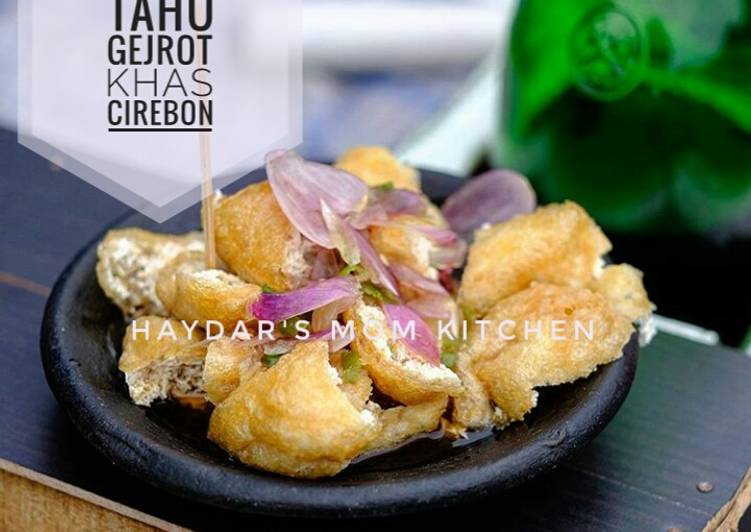 Resep Tahu Gejrot Khas Cirebon Oleh Bunda Haydar Cookpad