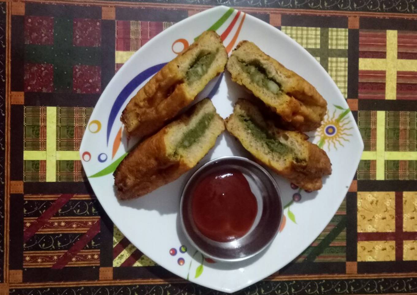 Stuffed Sandwich Pakora