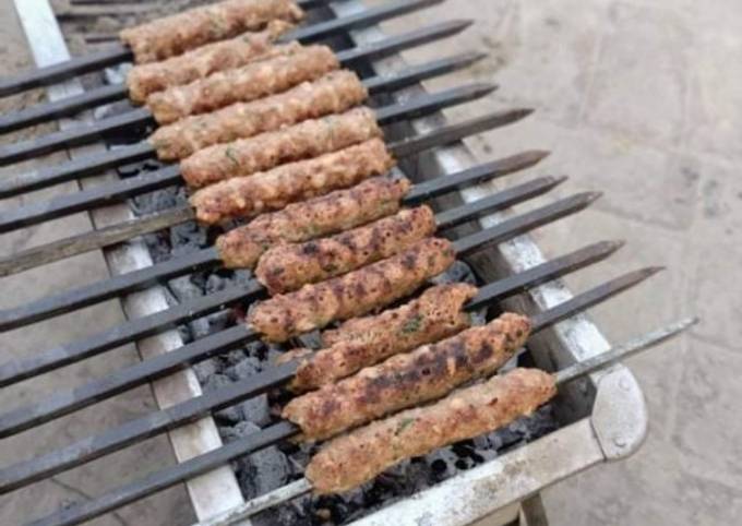 Seekh kababs