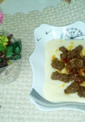 صورة لوصفة مرقاز صوص مع لابيري بطاطا 🍡🍡