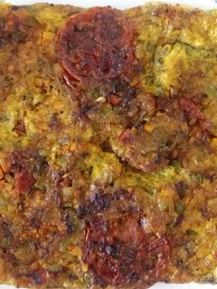 عکسی از دستور املت سبزیجات