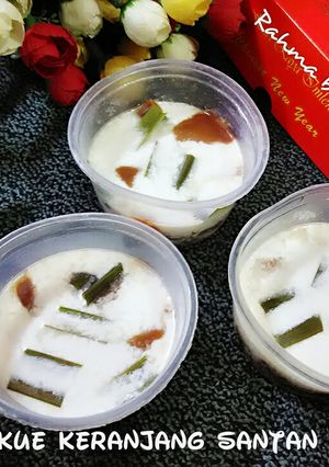 Foto resep Kue Keranjang Santan Kukus