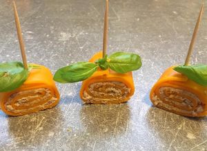 Une photo de Roulés façon citrouille 🎃