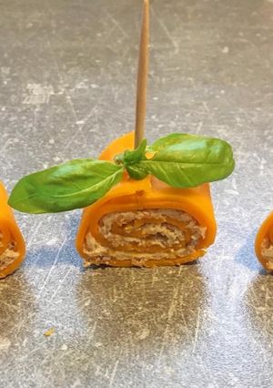 Une photo de Roulés façon citrouille 🎃