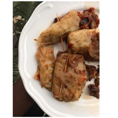 A picture of Dolma (Cabbage Roll).