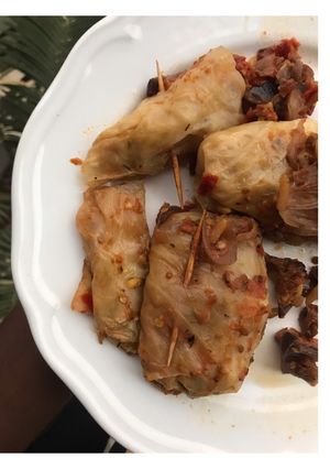 A picture of Dolma (Cabbage Roll).