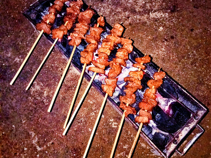 Cara Buat Sate daging sapi sambal kecap Enak Dan Mudah