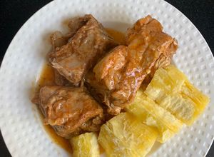 Una foto de Adobo de chancho