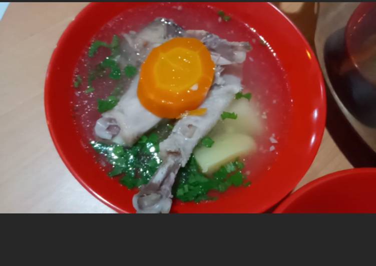 Soup Ayam Kampung Rumahan