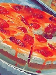 صورة لوصفة أسهل تشيز كيك وسريع 🍓