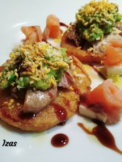 Una foto de Ensalada de tomate "frito"