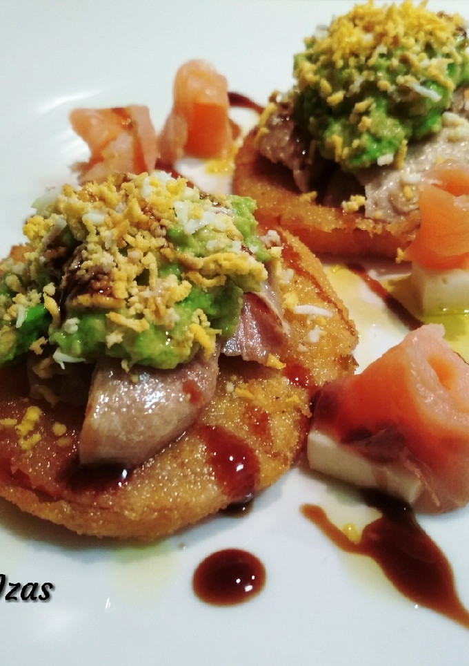 Una foto de Ensalada de tomate "frito"