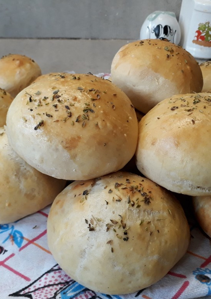 Una foto de Pan para hamburguesa