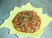 Gambar tumis jamur kancing ala restoran