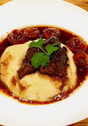 酸甜好滋味的～焦糖巴薩米醋燉牛肉～ 的食譜成品照片
