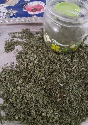 عکسی از دستور سبزی خشک