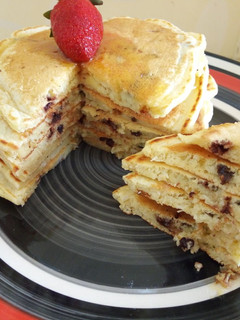 A picture of Coconut Raisins Pancake.