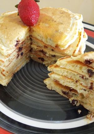 A picture of Coconut Raisins Pancake.