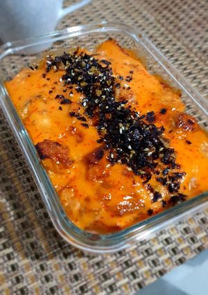 Foto resep Salmon Kani Mentai (Tanpa Torch)