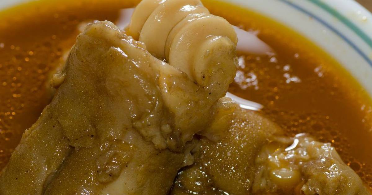 How to make mutton paya soup Recipe by Original Kolhapuri Chef Cookpad