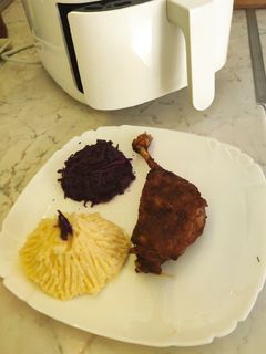 Ropogós kacsacomb air fryerben recept fotója