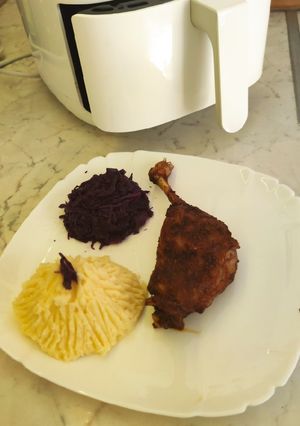 Ropogós kacsacomb air fryerben recept fotója