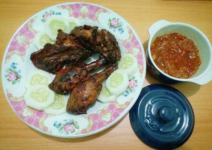 Ayam bakar bumbu bacem