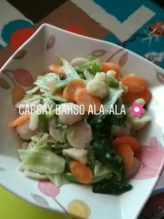 Foto resep Capcay Bakso