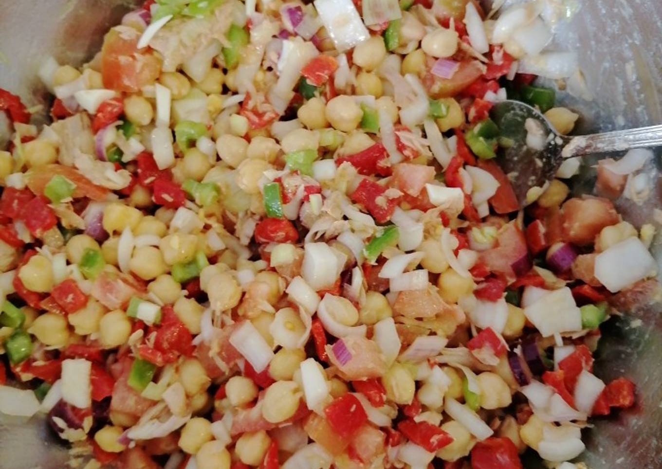 Garbanzos aliñados al estilo freskum