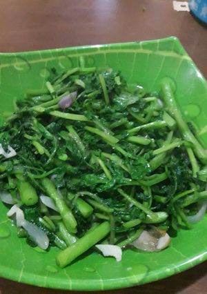 Foto resep Tumis daun selada air
