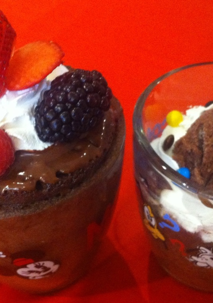 Una foto de Mug cake/Amor en taza