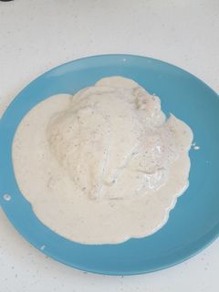 Una foto de Pechuga de pollo a la pimienta