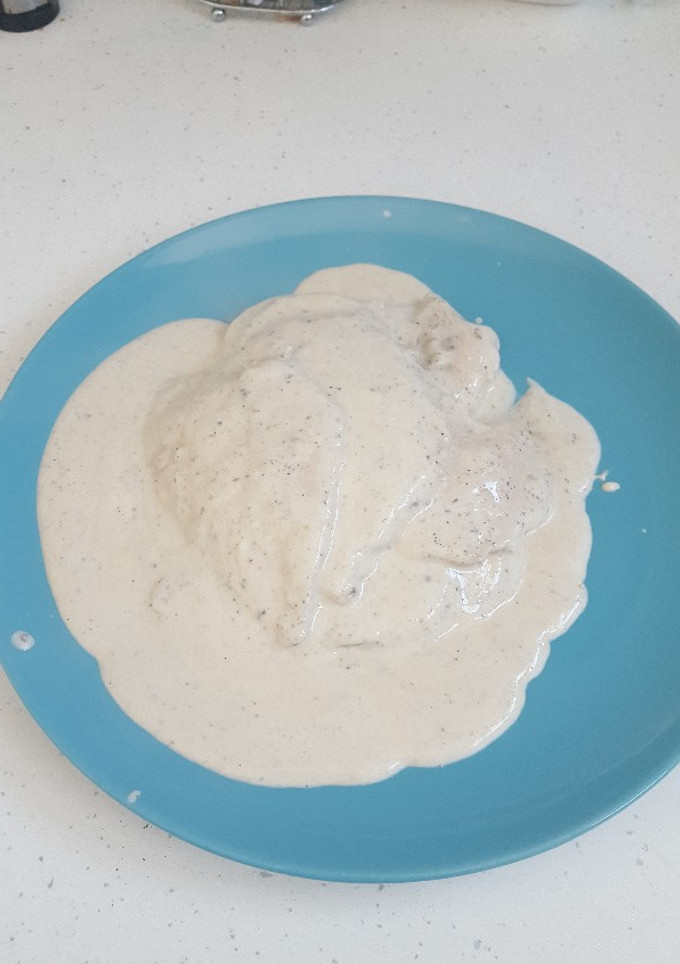 Una foto de Pechuga de pollo a la pimienta