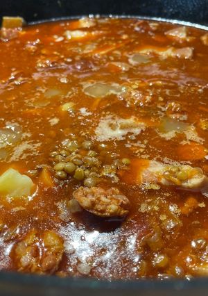 Una foto de Lentejas