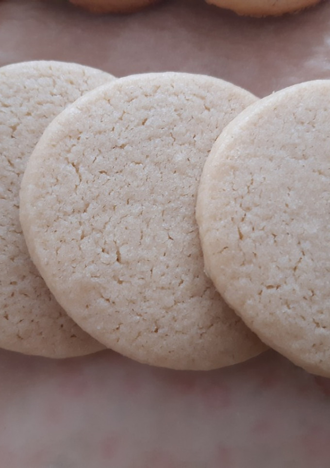 Una foto de Cookies para decorar, con vainilla