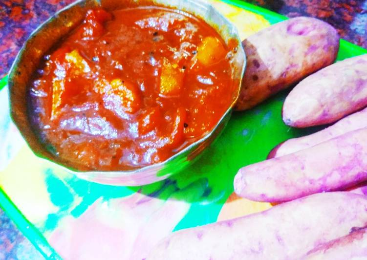 How to Make Speedy Tomato and sweet potato chutney