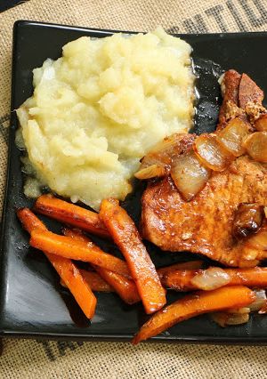 Una foto de Receta de costillas de cerdo al horno