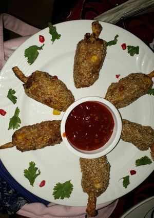 A picture of Veggies cutlets.